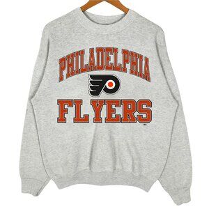 Vintage 90s Philadelphia Flyers Ice Hockey Sweatshirt Retro NHL Flyers Shirt Tee